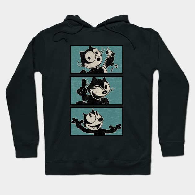 Felix the cat Hoodie by valentinahramov